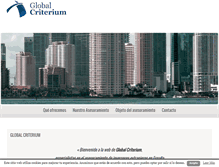 Tablet Screenshot of globalcriterium.com